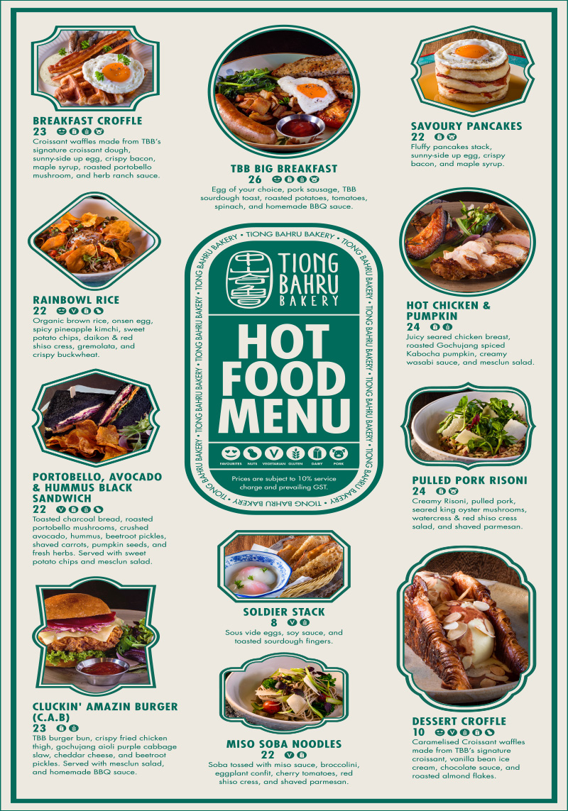 Tiong Bahru Bakery Takeaway Menu Page 4